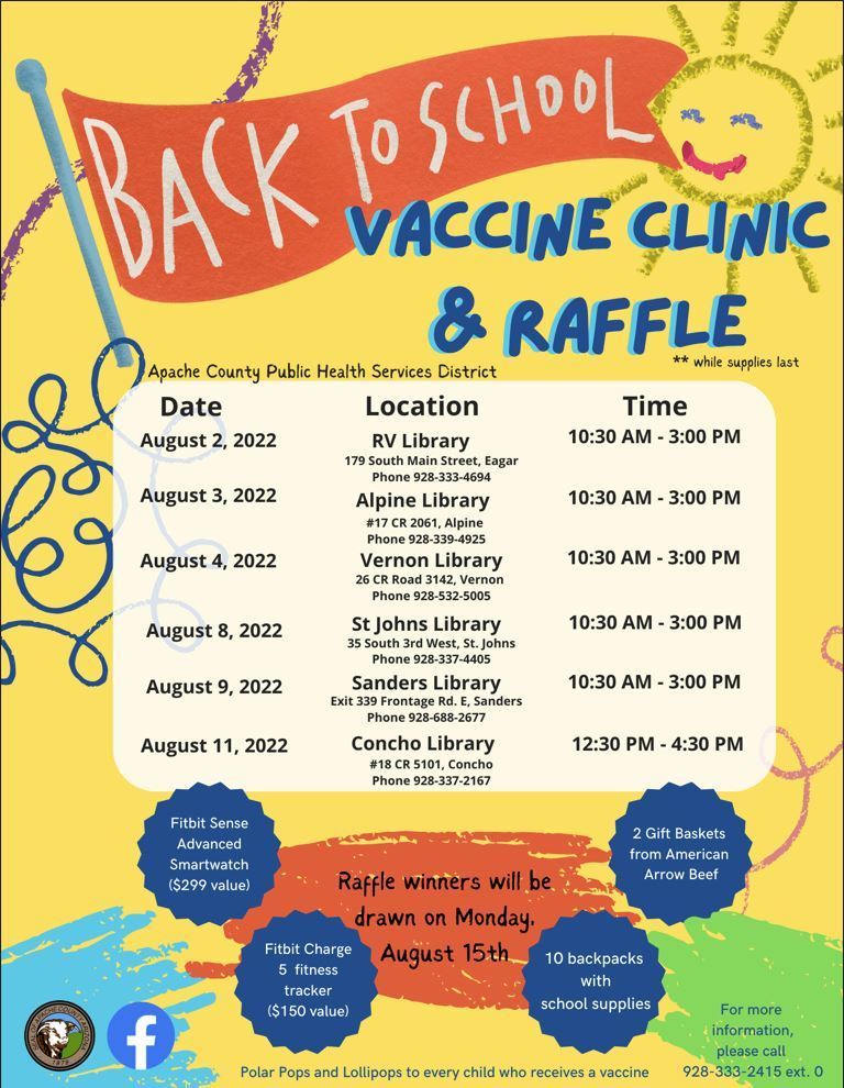Back to School Vaccine Clinic