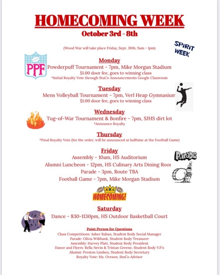 homecoming week overview